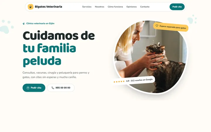 Bigotes Veterinaria · Veterinaria